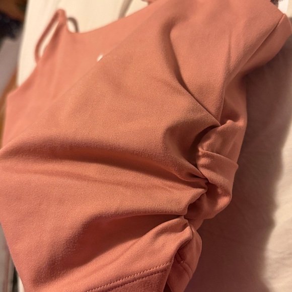 Rust Pink Nike ONE Training Tank - Picture 4 of 5